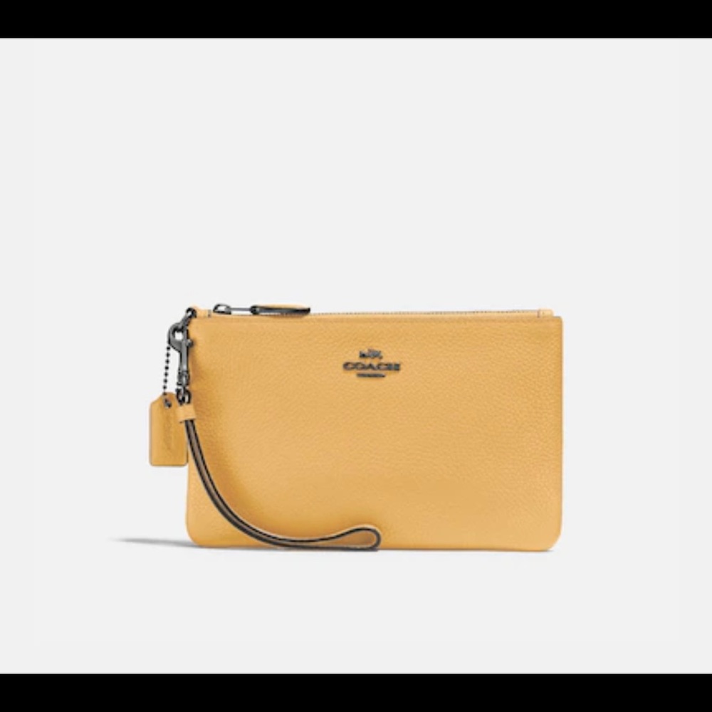Coach wristlet in Honeycomb